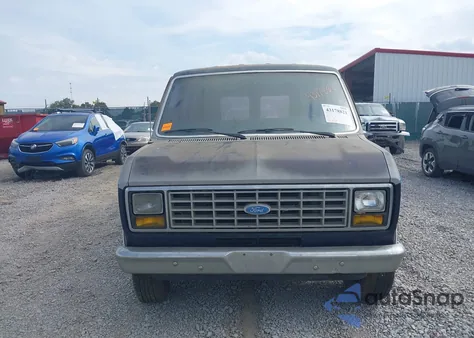 1985 Ford Econoline E150 Van from USA, damaged, VIN 1FTDE14F6FHA02028